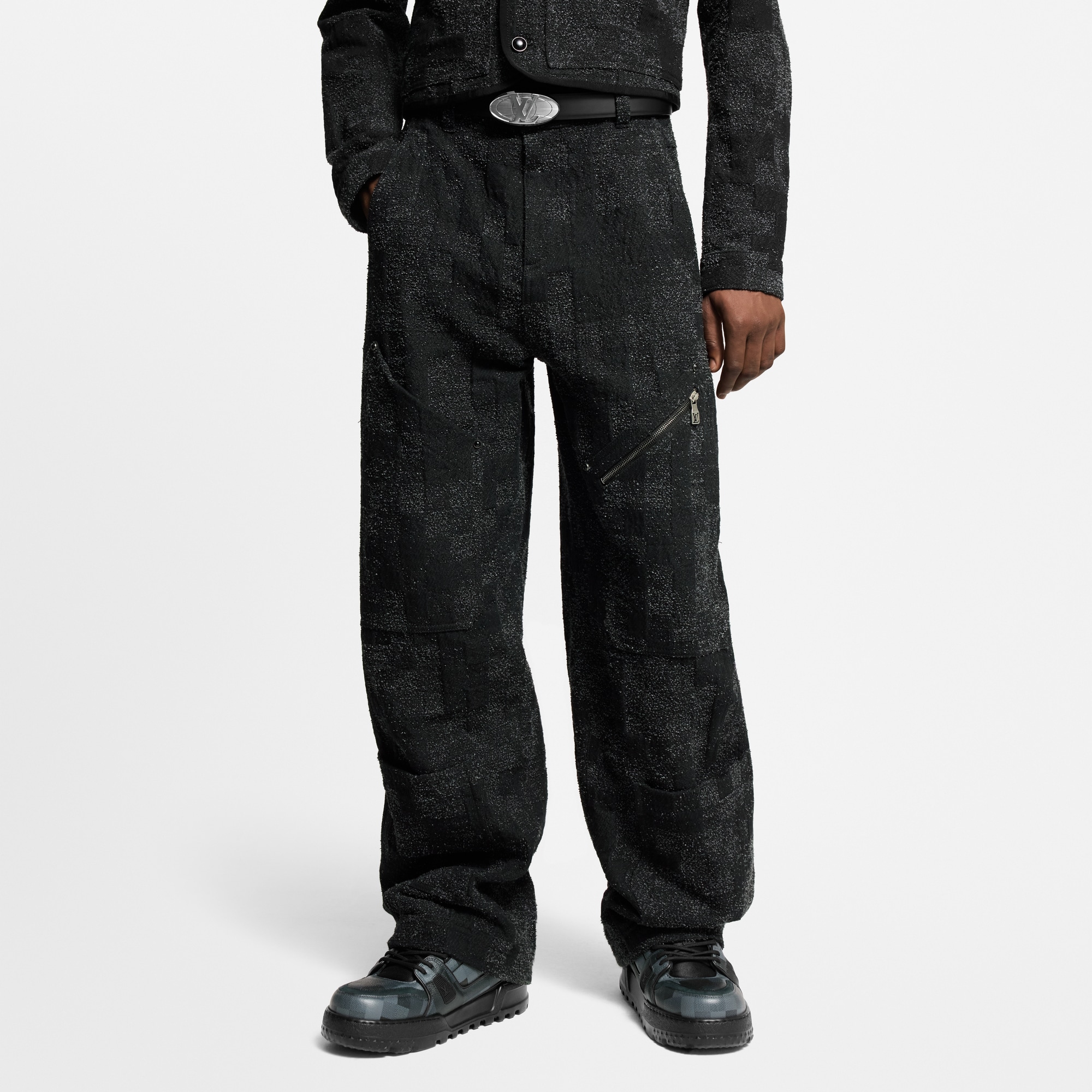 Denim Bouclette Workwear Denim Pants - Men - Ready-to-Wear